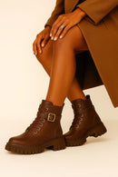 Bota Fivela Tratorada CAFÉ