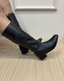 Bota Montaria Corrente Lateral PRETA