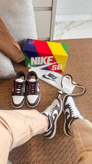 Nike Dunk white coffee