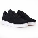 Air Force Nobuck (Linha Premium) x Preto/Branco