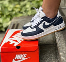 AIR FORCE 1 07 LV8 COLLEGE PACK MIDNIGHT NAVY