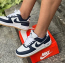 AIR FORCE 1 07 LV8 COLLEGE PACK MIDNIGHT NAVY