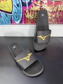 Slide Mizuno PRETO OURO