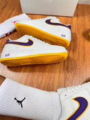 Tênis Air Force 1 - Lakers uva